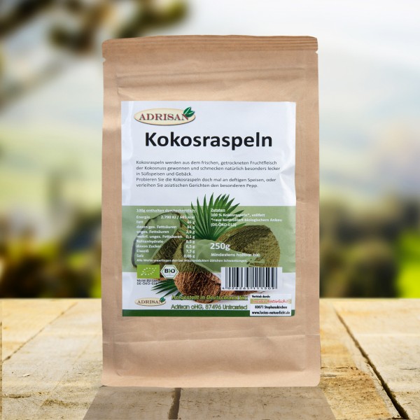 Kokosraspeln BIO ADRISAN