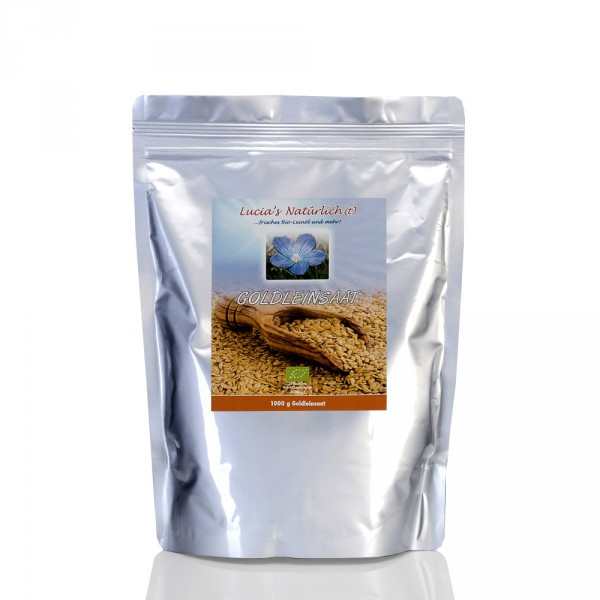 Lucia´s Bio Goldleinsaat 1000g