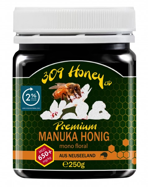 Manuka Honig MGO 650+ Direktimport 250 g