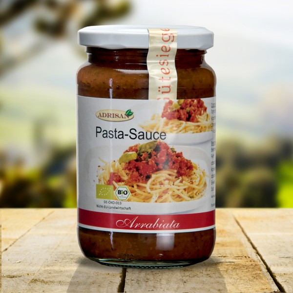 Bio Pastasauce Arrabiata, 370g, DE-ÖKO-013